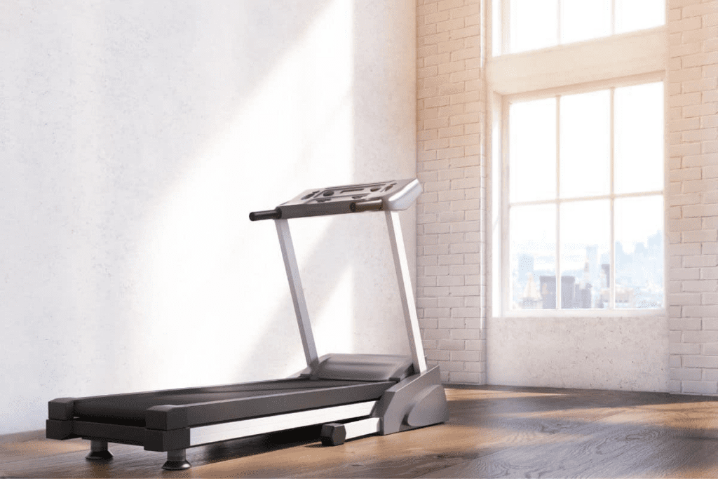compact foldable treadmill for small space